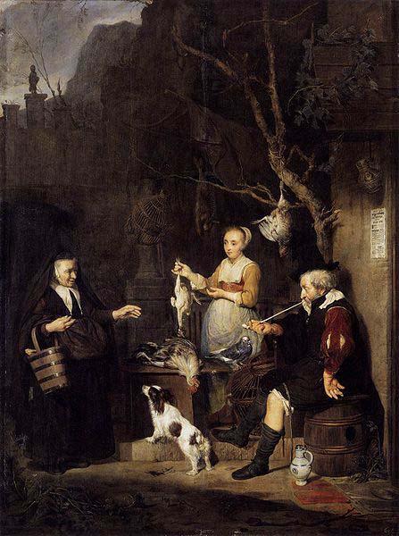 Gabriel Metsu The Poultry Woman China oil painting art